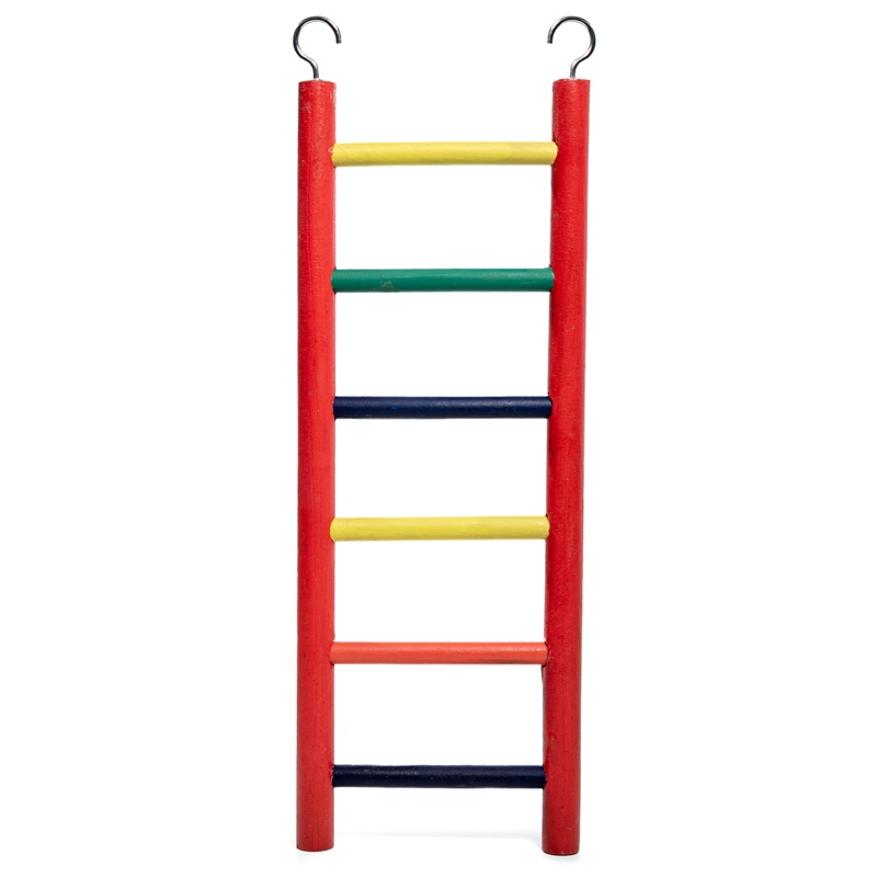 Triol Игрушка для птиц Лестница разноцветная, 330х110мм
