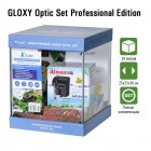 Gloxy Аквариум Optic Set Professional Edition, 18 литров, с оборудованием