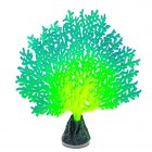 Gloxy Флуоресцентная декорация Коралл веерный зеленый GL-268315