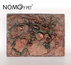 NOMOY PET Фон рельефный для террариумов Камень рыжий 60х45х3,5 см