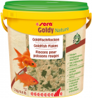 Sera Goldy Nature Корм для золотых рыб в хлопьях, 10л, 2 кг (ведро)