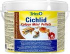 Tetra Cichlid Colour Mini Мини гранулы для окраса цихлид, 10л (ведро)