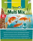Tetra Pond Multi Mix Корм для прудовых рыб в виде микса гранул, хлопьев, таблеток и гаммаруса, 4л