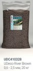 UDeco River Brown - Натуральный грунт для аквариумов Коричневый песок, 0,6-2,5 мм