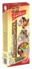Vitapol Лакомство Smakers  для грызунов и кроликов 3 в 1 (орех /лесные ягоды /попкорн) STANDARD, 135 г