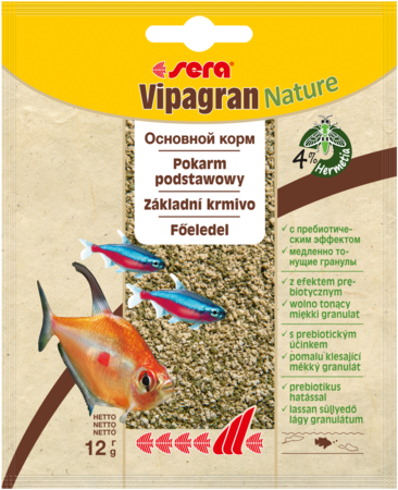 Sera Vipagran Nature Корм для рыб, 12г