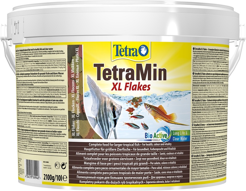 TetraMin XL крупные хлопья 10л
