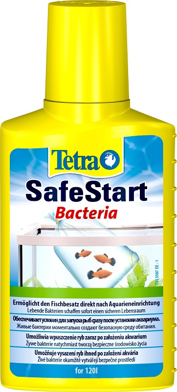 Tetra Safe Start, бактериальная культура для подготовки воды, 100мл  Tet-161313