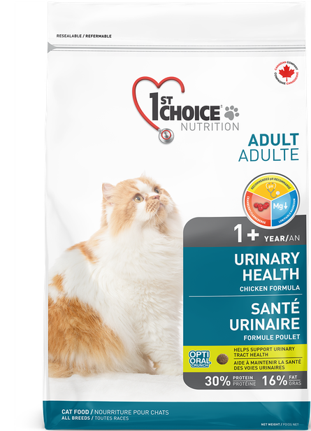 1st CHOICE URINARY Корм для кошек для профилактики мочекаменной болезни, с курицей