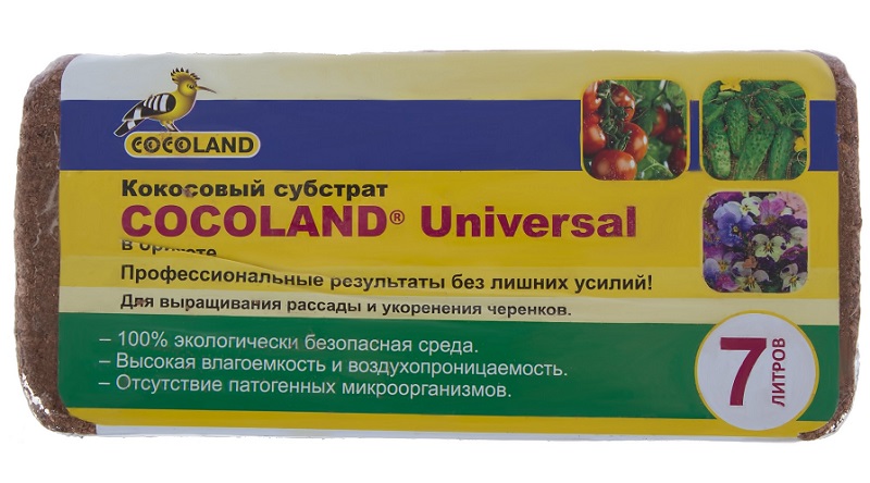 Cocoland Universal Субстрат кокосовый в брикетах (7л)