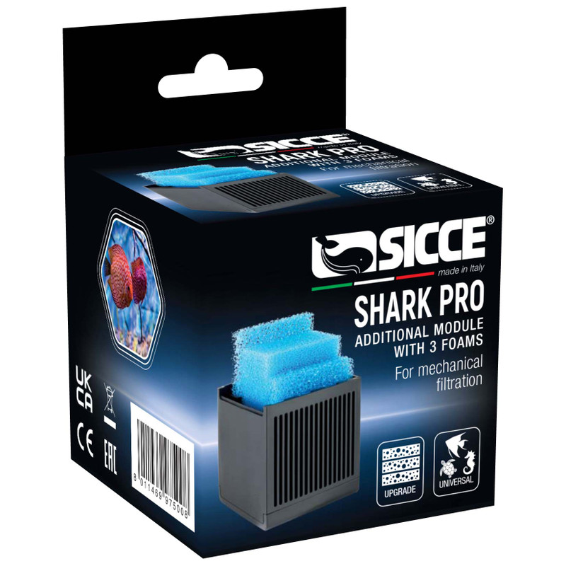 SICCE Фильтровальный модуль с губками (3 шт.) для фильтра Shark PRO