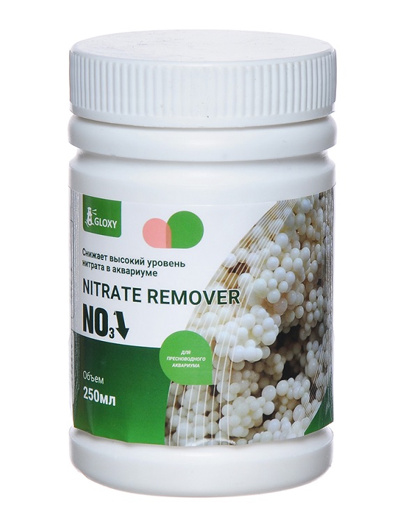 Gloxy Наполнитель для удаления нитратов Nitrate Remover, 250мл