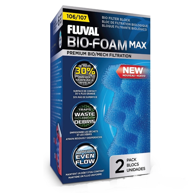 Hagen Фильтрующая губка Bio Foam MAX для фильтра Fluval 106, 107