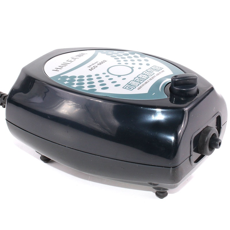Hailea Компрессор аквариумный Adjustable silent 6602, 2,5Вт (4л/мин) с регулятором потока