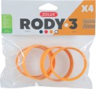 Zolux Cоединительное кольцо для труб к клетке для грызунов RODY3 (4 шт), цвет желтый
