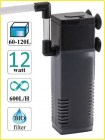 Barbus Фильтр внутренний с аэратором и флейтой для аквариума 60-120л, 600л/ч, 12Вт (filter 047)