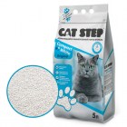 CAT STEP Наполнитель комкующийся минеральный CAT STEP Compact White Original, 5 л