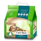 Cat's Best Sensitive Наполнитель для кошачьих туалетов, древесный комкующийся, 8л, 2,9кг