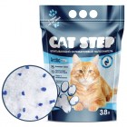 CAT STEP Наполнитель впитывающий силикагелевый Arctic Blue, 3,8 л