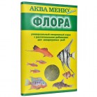 Аква Меню Флора Ежедневный корм с растительными добавками для аквариумных рыб, 30г