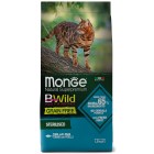 Monge Cat BWild GRAIN FREE Беззерновой корм из тунца для стерилизованных кошек, 1,5 кг