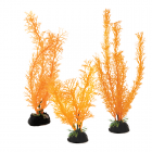 Laguna Растения Амбулия (набор 3 шт) солнечно-оранжевые, 100мм, 200мм, 300мм