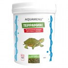Аква Меню ТЕРРАМИКС с гаммарусом Основной корм для водных черепах, 600мл/130г