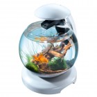 Tetra Круглый аквариум Cascade Globe White 6,8л, с LED освещением, белый