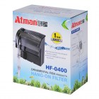 Atman Фильтр рюкзачный HF-0400 для аквариумов до 50 л, 350 л/ч, 3Вт (черный корпус)