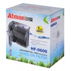Atman Фильтр рюкзачный HF-0600 для аквариумов до 100 л, 660 л/ч, 6Вт