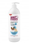 Wellroom Шампунь с антибактериальным эффектом для собак и кошек, 1л