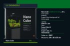 Dennerle Аквариум Nano Cube Complete Soil 30 литров (в комплекте фильтр, освещение, сойл и термометр)