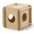 Gamma Игрушка-кубик для мелких животных деревянный, 115х100х100мм