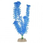 GLOFISH Растение пластиковое флуоресцентное синее 20,3см