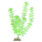 GLOFISH Растение пластиковое флуоресцентное зеленое 20 см