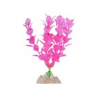 GLOFISH Растение пластиковое флуоресцентное розовое 15 см