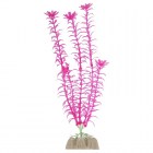 GLOFISH Растение пластиковое флуоресцентное розовое 20 см