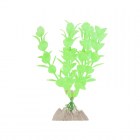 GLOFISH Растение пластиковое флуоресцентное зеленое 13 см