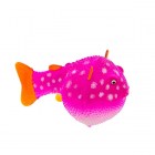 Gloxy Флуоресцентная декорация Рыба шар на леске розовая GL-268346