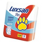 LUXSAN Premium Коврики (пеленки) для животных 40х60см, 15шт
