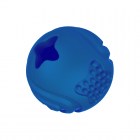 Mr.Kranch Игрушка для собак Мяч, 6,5 см, синий, с ароматом курицы