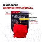 Playology Сенсорный плюшевый мяч PUPPY SENSORY BALL 11 см для щенков мелких и средних пород 8-16 недель с ароматом говядины, цвет красный