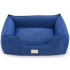 Pet Comfort Лежанка для собак средних пород Alpha Mirandus 33, размер M, 65х80 см, синий