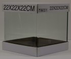 Prime Аквариум из стекла OpticWhite, 220х220х220мм, 10л, с покровным стеклом