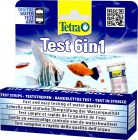 Tetra Test 6 в 1 - полоски для пресной воды 25 шт